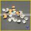 Whalesale big stone 6*8mm crystal teardrop rhinestone design for dress
