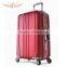 Fashionable design abs pc luggage trolley luggage