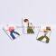 Full color wholesale handmade printting paper Magnetic Bookmarks with the beauty of art