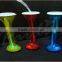 Hotsale led light in the dark plastic beer drinking yard glass