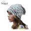 Winter Acrylic Jacquard Beanie Promotion Knitted Hat