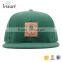 Green blue flat bill fashion hip hop snap back hat                        
                                                                                Supplier's Choice