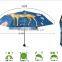 Hot Sale Unique Umbrella Fashion Galaxy Nebula 3 Folding Sika Deer Art Umbrella Sunny and Rainy Sunscreen Anti-uv Umbrellas