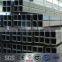 standard thick walled square steel tube size