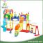 104 pcs sunshine interesting amusement park items kids plastic construction toy made in China