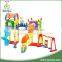 104 pcs sunshine interesting amusement park items kids plastic construction toy made in China