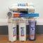 5 -8 stage RO reverse osmosis water filter system with pressure gauge (RO305)