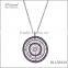 Fashion Women Big Disk Drop Pendant Jewelry Necklace
