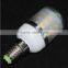 AC 220V 240V Wall light 7W E14 SMD 5730 24 LEDs Corn Bulbs Diamond Surface Spotligh