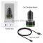 2016 Portable Quick Charge Dual USB Type-C QC 2.0 Car Charger