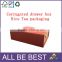 china corrugated paper drawer box gift tea packaging