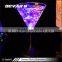 Glow in the dark glass flashing cup drinking glass manufacturers china                        
                                                Quality Choice