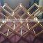3 tier non-slip handmade antique wood frame shoe rack