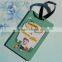 Custom golf bag tag 3d gold metal bag tags