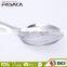 TSY003-SLS Stainless steel Slotted spoon with PP + TPR handle tie card packing kitchen stainless steel utensils