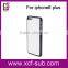 DIY Cheap 2D sublimation plastic phone case for Iphone6 plus