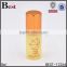 8ml yellow small glass roll on tube perfume bottle stainless steel roller ball aluminum cap