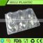 12 holes clear blister quial egg tray egg packaging
