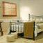 Contracted European style cheap unfold iron beddesigner stainless steel bed