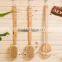 Wooden bath brush