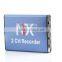 Real time 25fpsMPEG-4 Video Compression Motion Detection 2 Channel Mini Mobile DVR Recorder Support SD Card 128GB