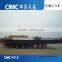 3Axles Drop Side Truck Semi Trailer For Sale