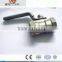 Stainless Steel 1 pc ball valve 1000WOG