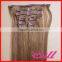 2015 New Brazilian Hair 100% Human Hair Hand Made Clip In Hair Extensions Brazilian Remy Hair Clip In Hair Extension