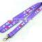 polyester custom lanyard with low minimum quantity