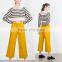 Latest Design Flared Culottes Palazzo Pants/ Trousers For Woman LV1060