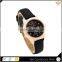 New Arrival Analog Disply Genuine Leather Quartz Brand Watch Y002