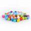 2016 New Marble Grey Color Silicone Round Beads Silicone Round Teething Beads