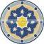 Hotel image wall decoration marble medallion backing aluminum