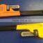 Different kinds of American Type Heaveyt Duty Pipe Wrench with Dipped Handle