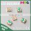 0.8T surface mount 25mA sanan chip ultra bright 0603 1608 pure white smd led