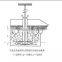 Mining Machine Thickener with central transmission high efficiency high quality new technology for pyrite mininig