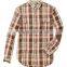 Mens Casual Plaid Flannel Shirts With Snaps OEM Service China Manufacturer