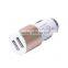 Safety Hammer Car Charger Promotional Cheap Bulk Aluminum Alloy 2 Ports USB Car Charger