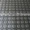 Black Round Stud Rubber Mat