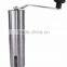 promotion price China factory directly stainless steel housing burr manual coffee grinder