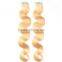 Cheap Unprocessed Honey Blonde Malaysian Hair Weave, Malaysian Human Hair Weave