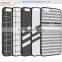 tpu+pc white and black cheque pattern frosted back cover for huawei G716 Y325 B199