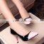 Sexy Pointed Toe Pump Shoes Stiletto Heel Fashion Shoes Patent Genuine Leather High Heel Dress Shoes CP6674
