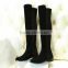 long boots real leather shoes flat comfortable shoes CP6704