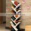 tree shaped corner bookcase