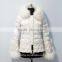 Factory price high quality lady puffer jacket winter coats for women with hood