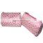 osdy golden shiny clear cosmetic bag hanging travel toiletry kit