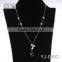 Multilayer Trust no Man Cuboid Bar Necklace Wisdom/courage/ Luck/belief Necklace