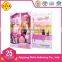 Defa Lucy fashion newest design doll toy for litte girls Doll with Changable dress