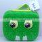 2016 novelty funky 3D EVA lunch bag,green,YXD07